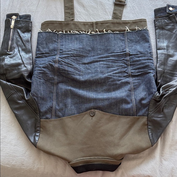 DSQUARED2 Blue and Brown Denim Jacket | size 52 EU - Picture 13 of 16